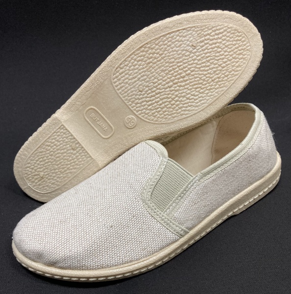  TENISÓWKI BEŻ LEN NR:36-48 [BJ0030/00]