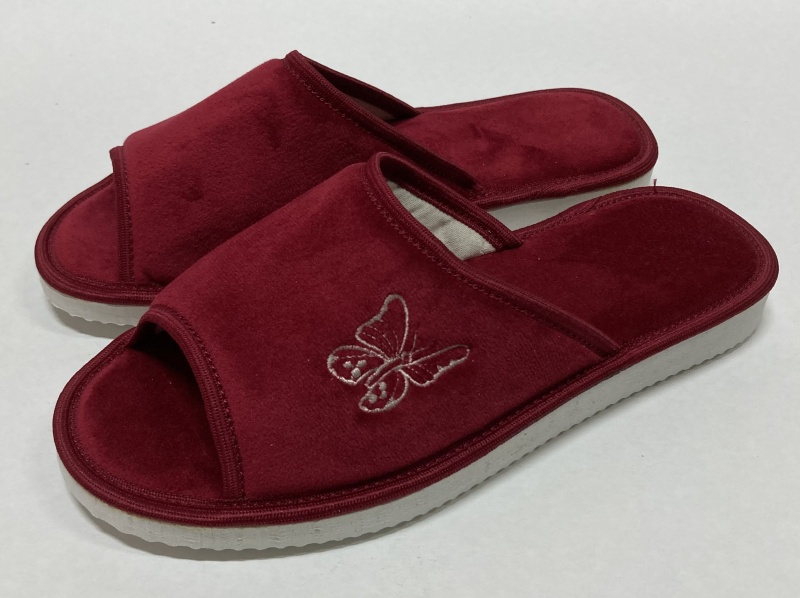 BJ0000/01 NR:36-41 PIANKA EVA HARD BORDO WELUR WYCIETY PALEC MOTYL