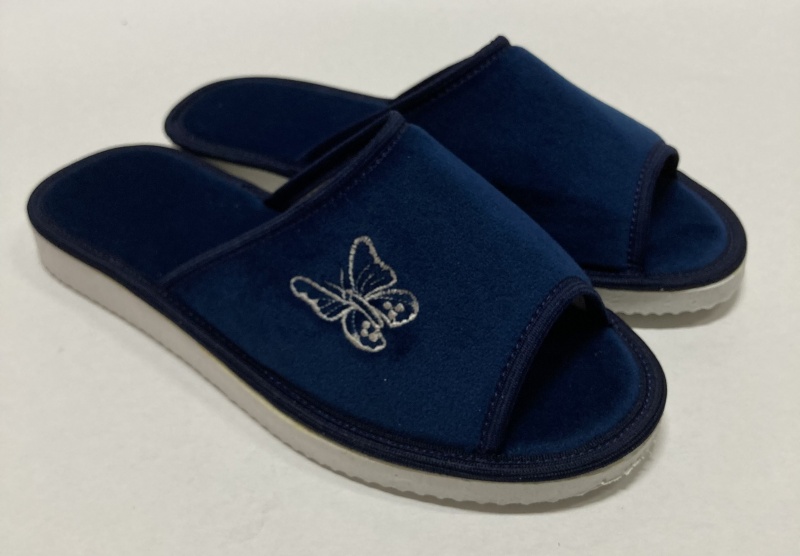 BJ0000/01 NR:36-41 PIANKA EVA HARD GRANAT WELUR WYCIETY PALEC MOTYL