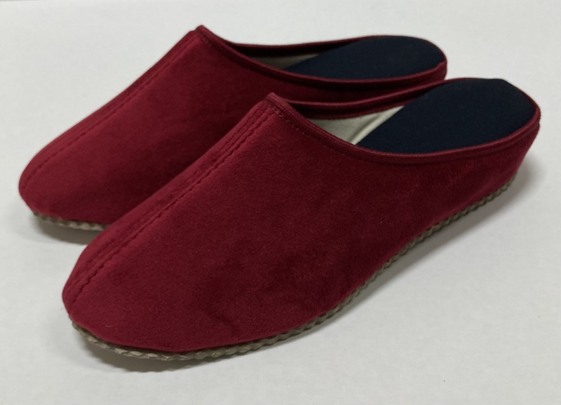 PANTOFLE DAMSKIEWELUR BORDO KLIN PEŁNE NR;34-41 [BJ0005/00]