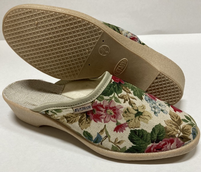 BJ0048/00 PANTOFLE KOTURN NA SPODZIE PCV NR:36-41