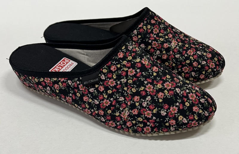 PANTOFLE DAMSKIE NA KLINIE PEŁNE NR;34-41 BJ005/00